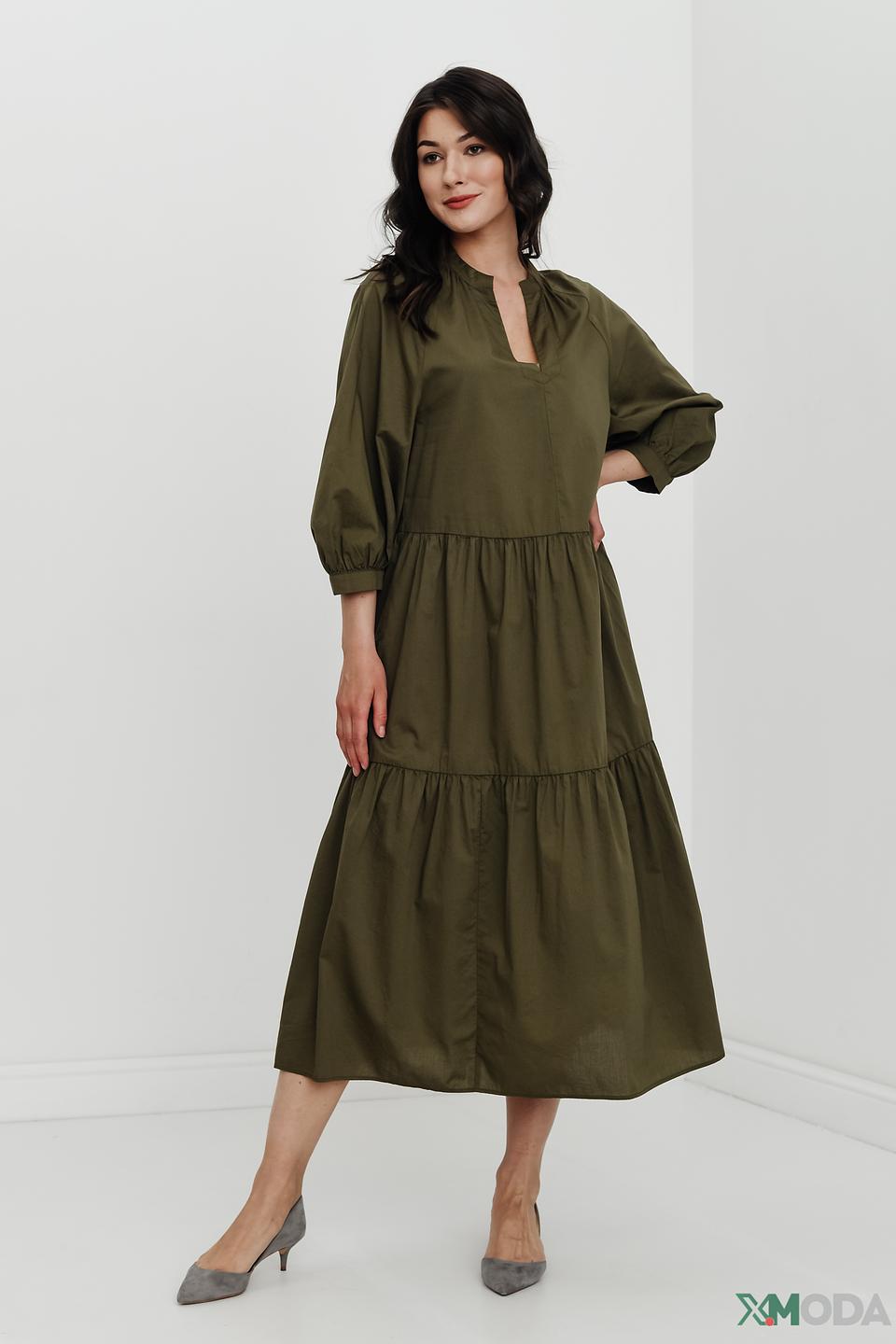 Платье Marc O Polo оливковое