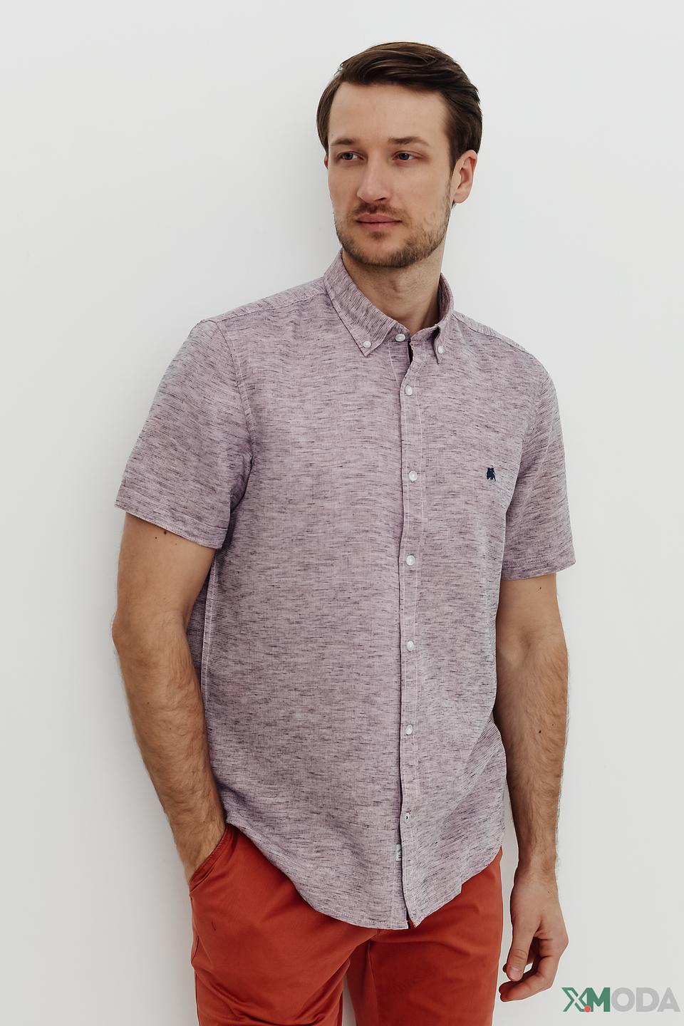 Рубашка кр Lerros men меланж