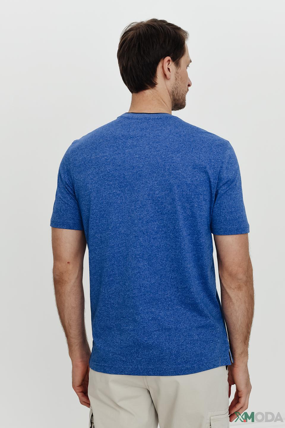 Футболка Bugatti с логотипом синяя