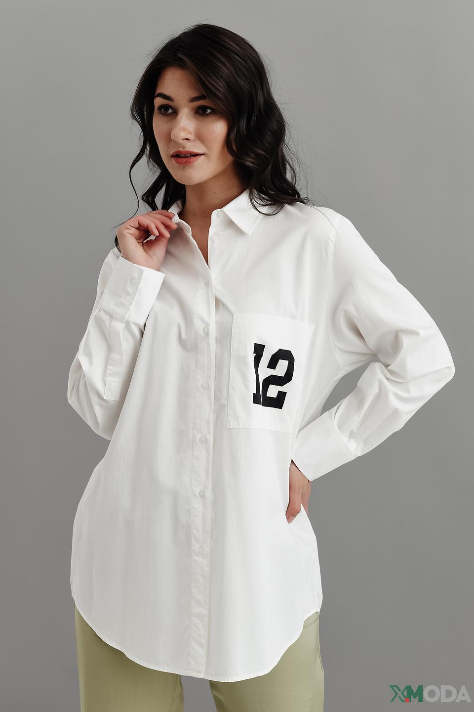 Рубашка Marc Aurel с принтом 12