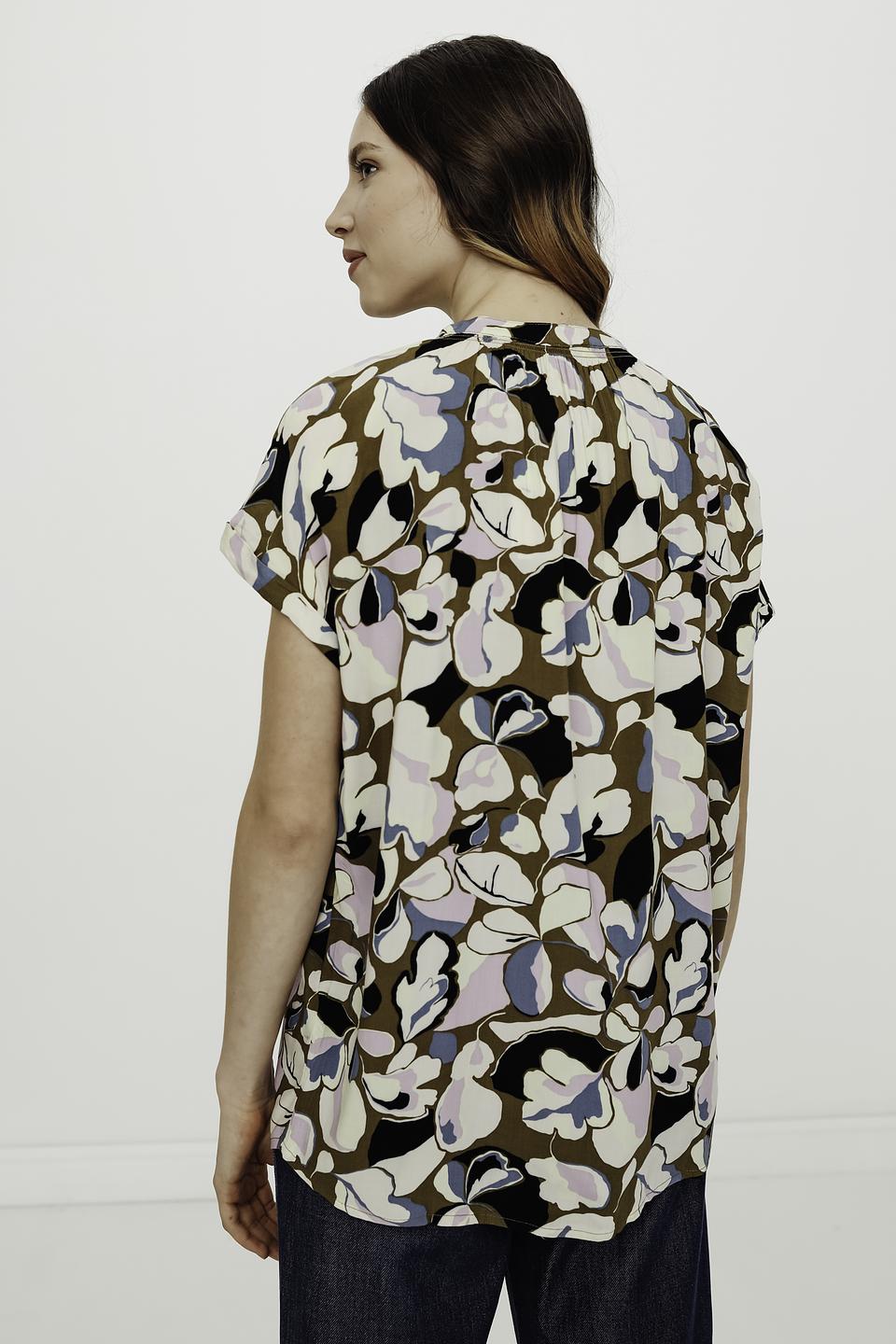 Блуза Tom Tailor с цветочным принтом
