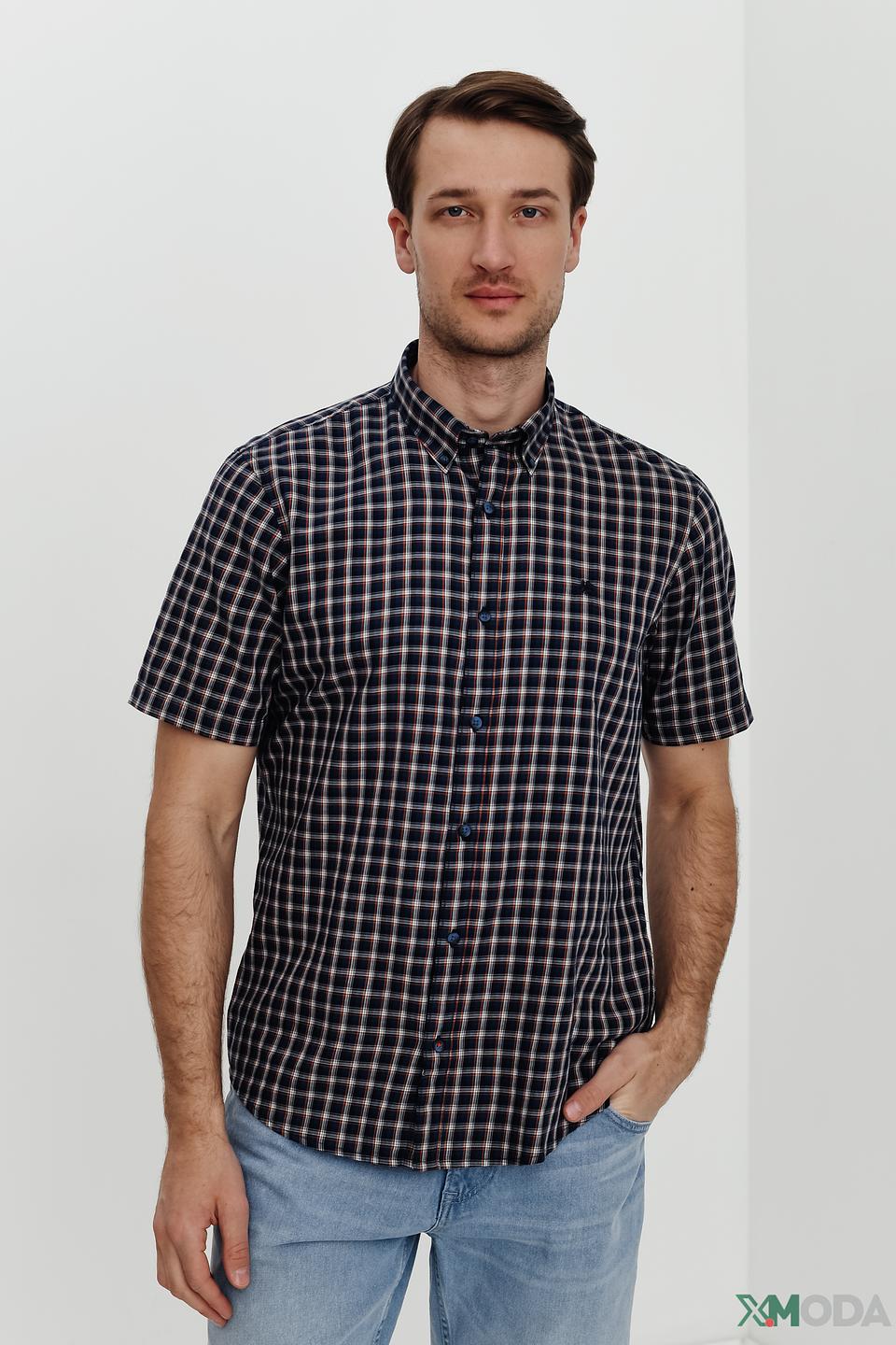 Рубашка кр Lerros в клетку