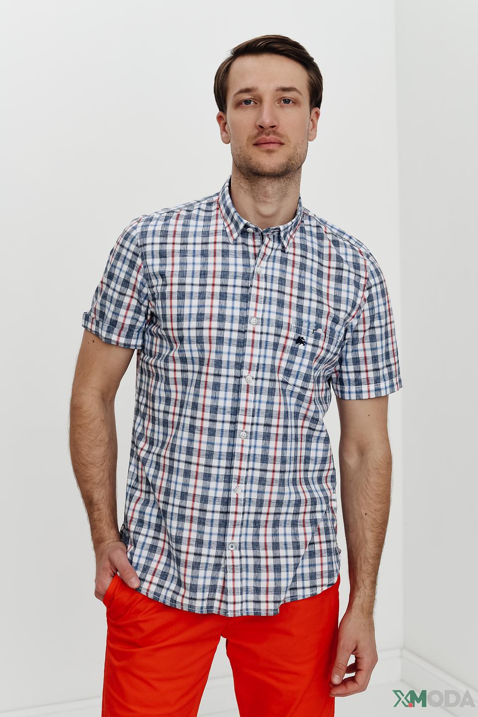 Рубашка кр Lerros клетка