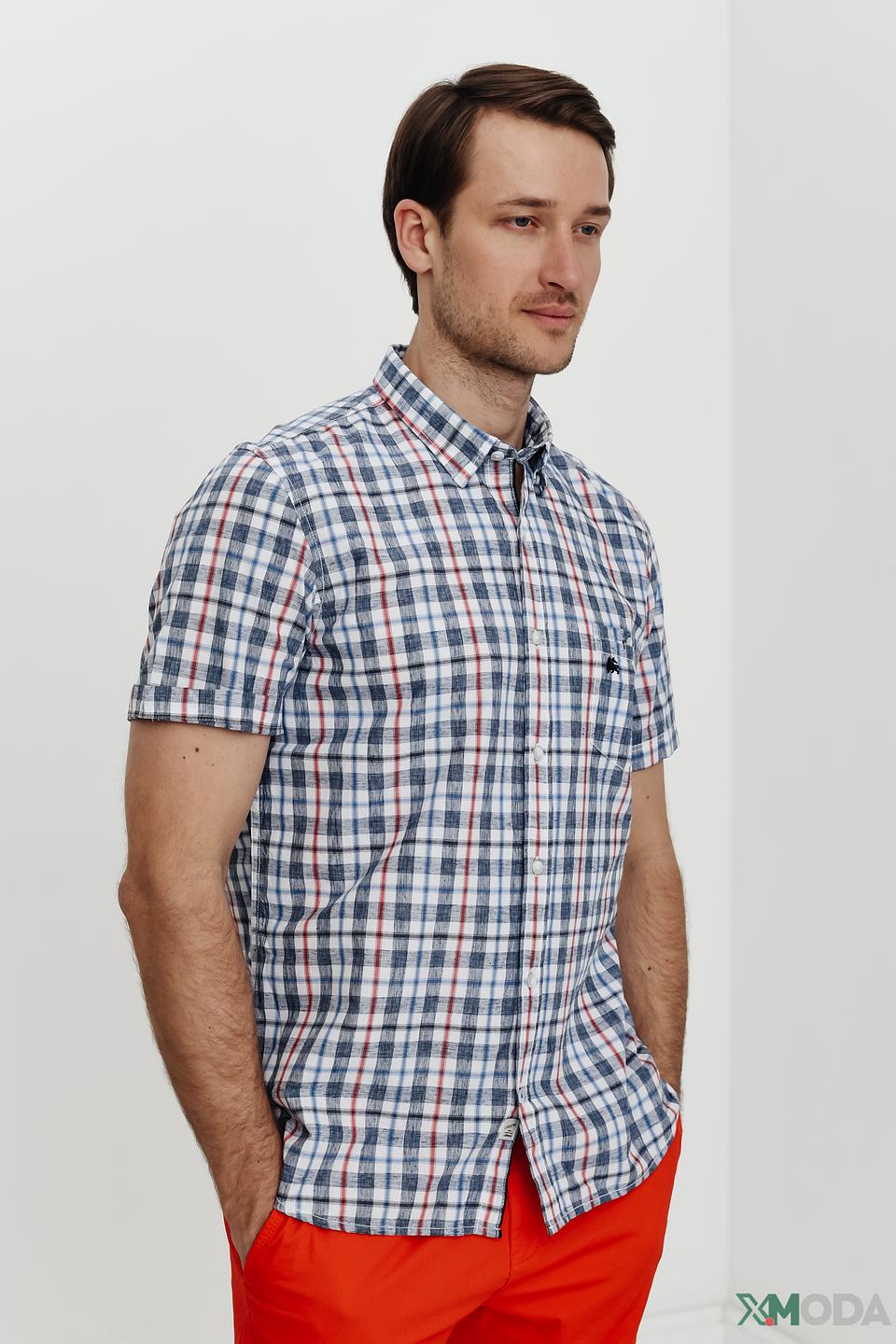 Рубашка кр Lerros клетка