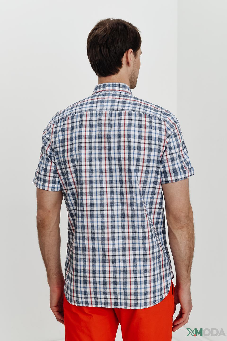 Рубашка кр Lerros клетка