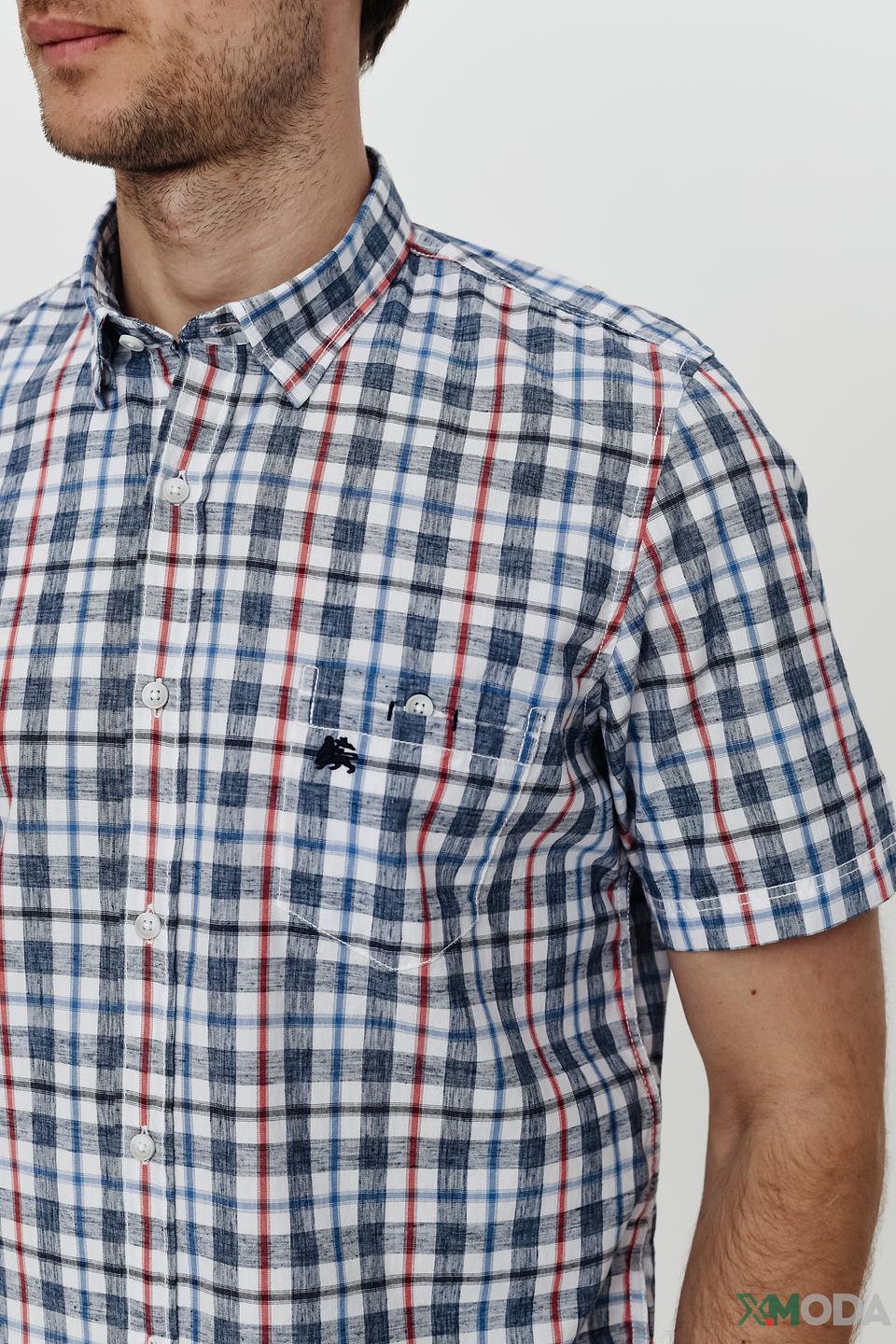 Рубашка кр Lerros клетка