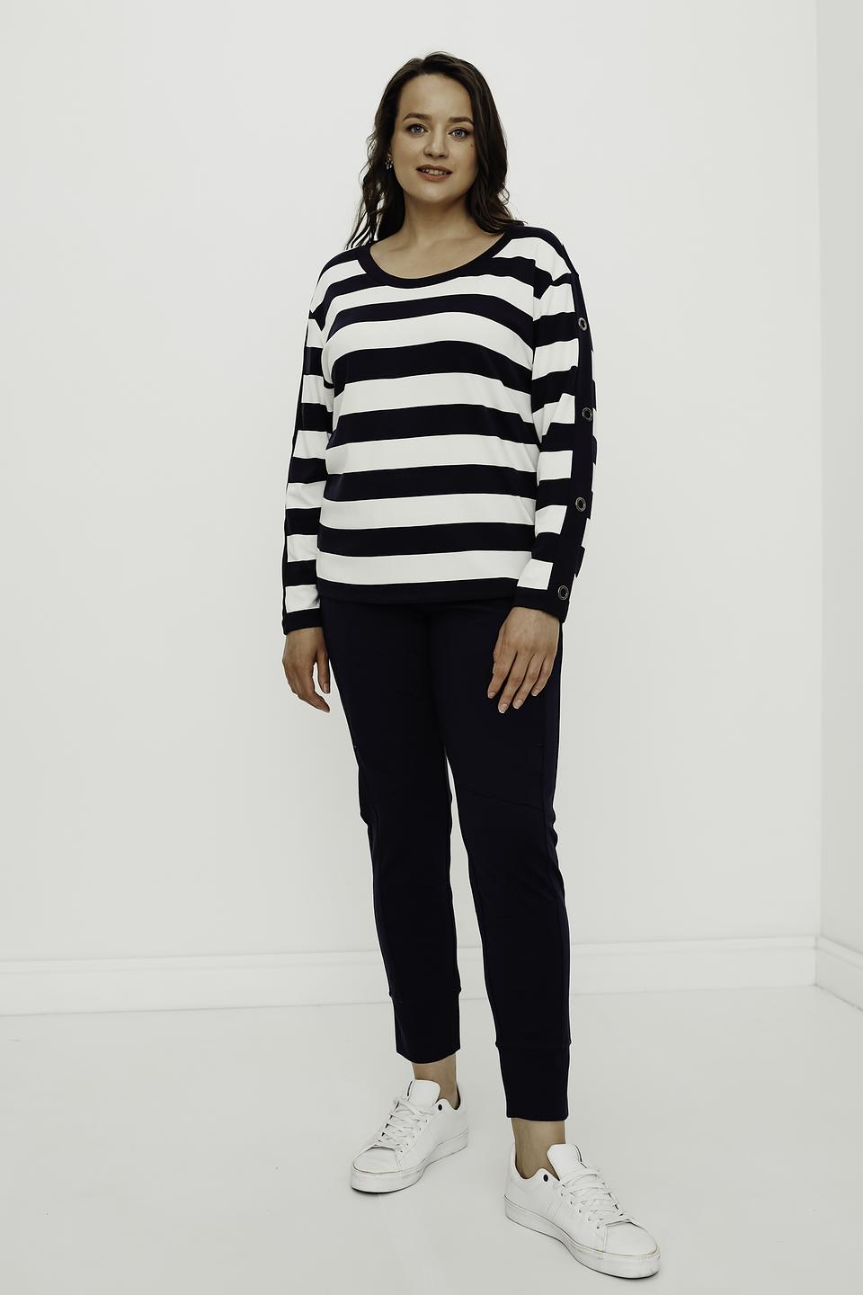 Брюки Frapp темно-синие