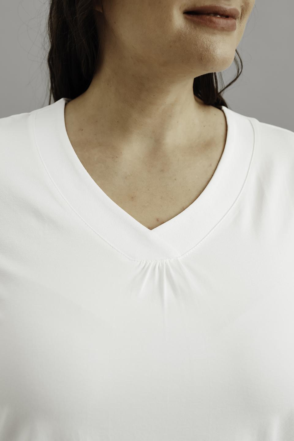 Футболка Lebek женская белая