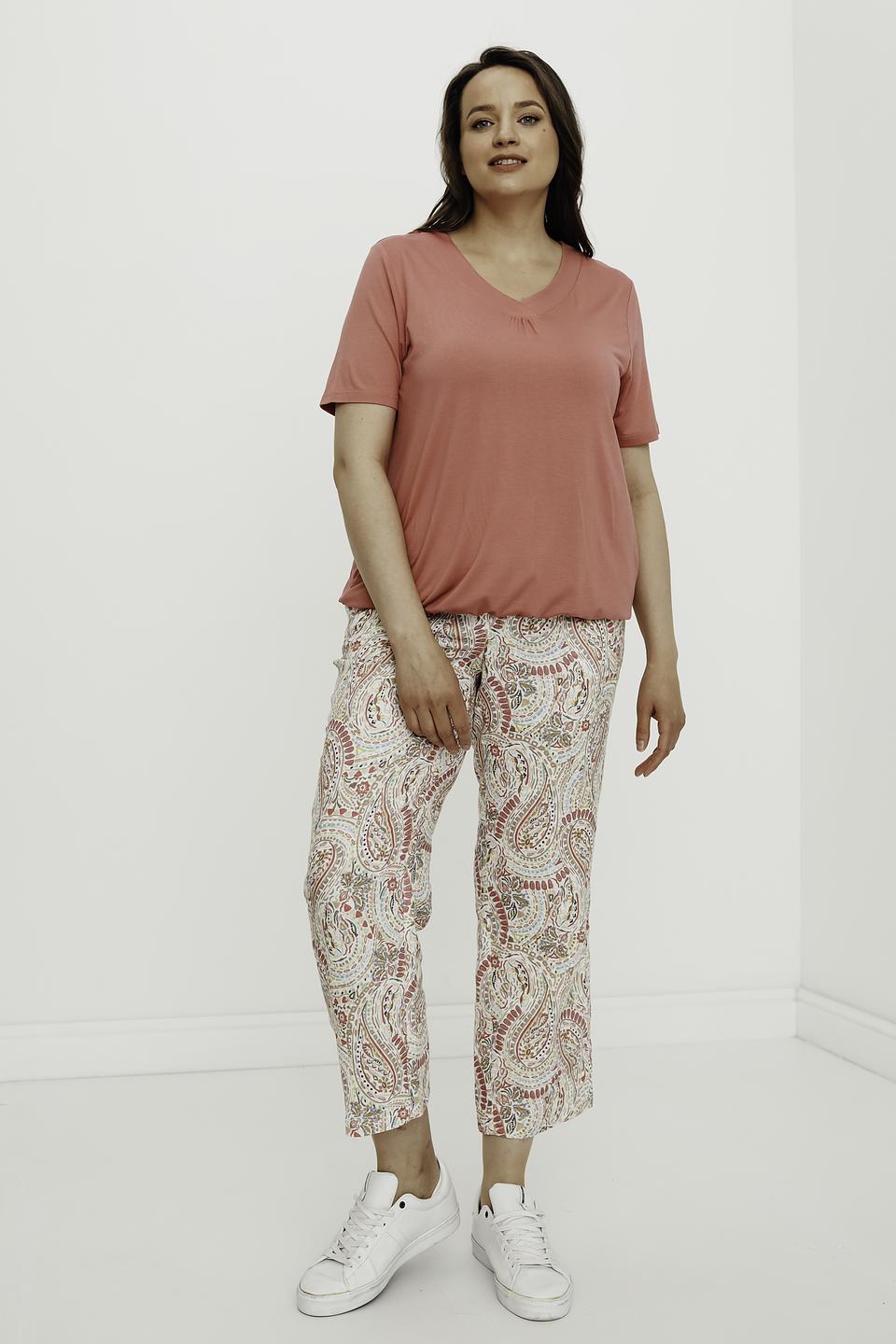 Футболка Barbara Lebek розовая