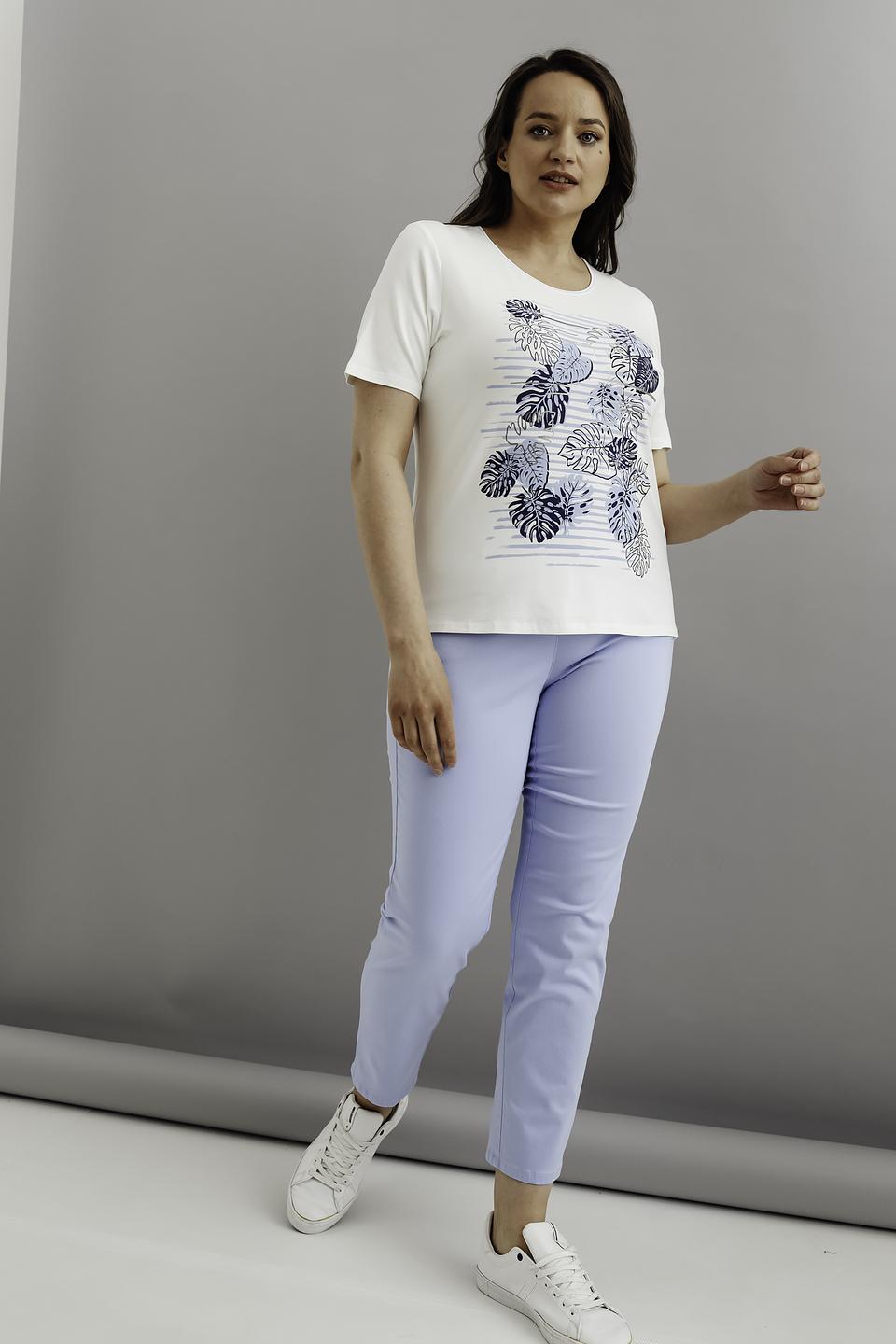 Футболка Lebek с принтом