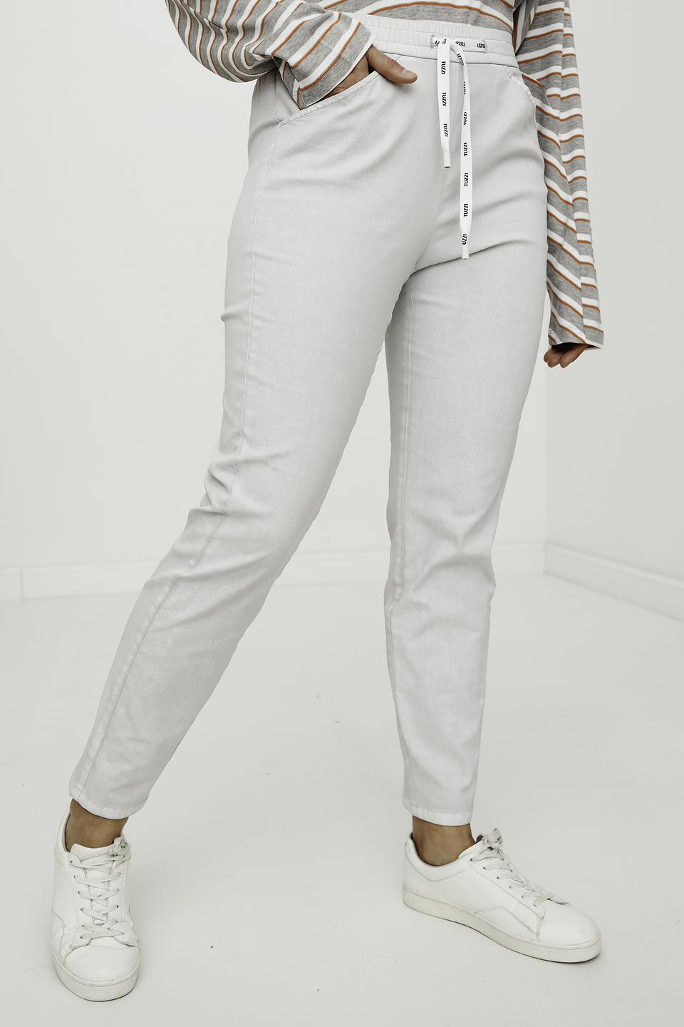 Брюки Tuzzi серые с поясом