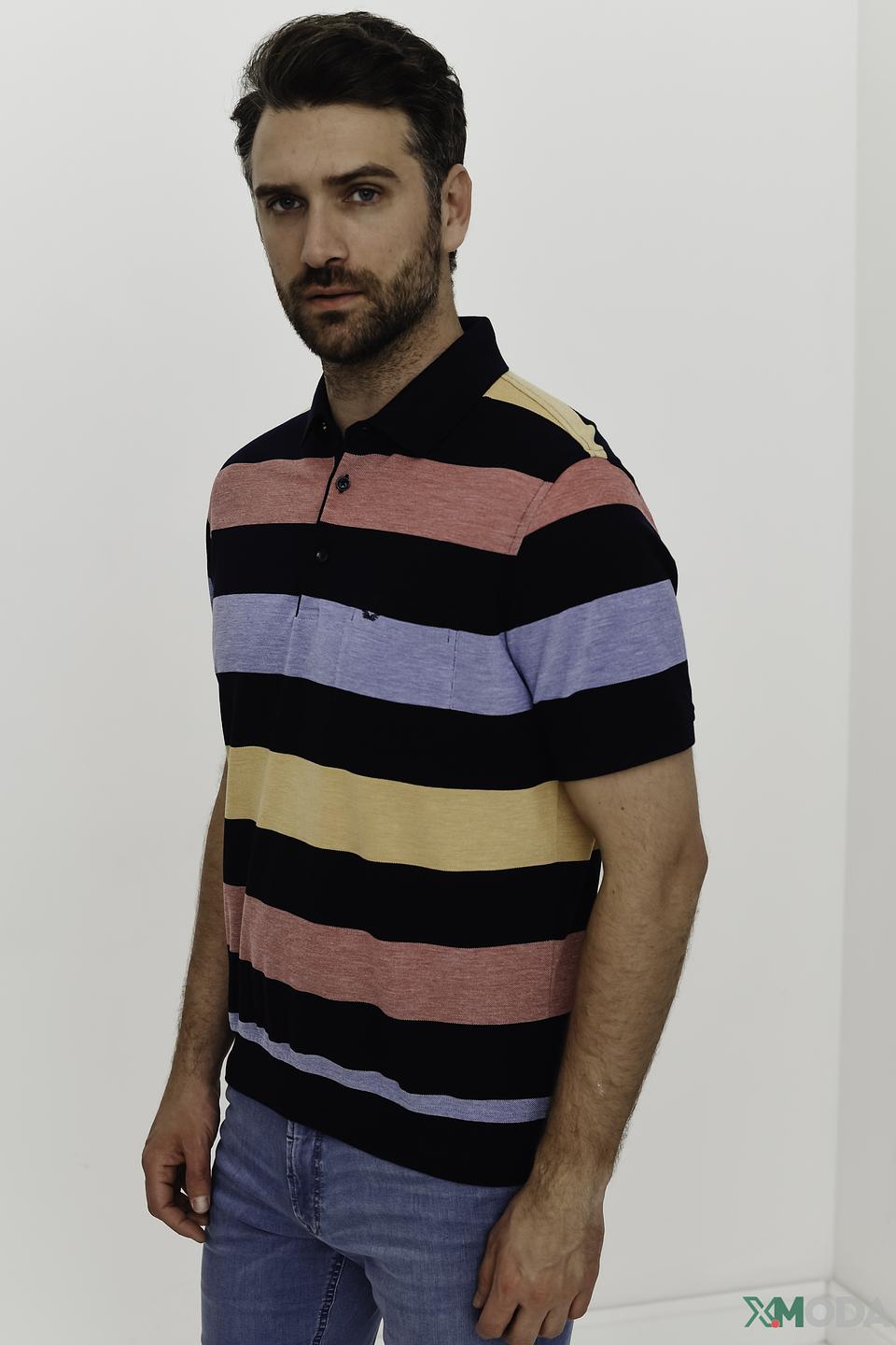 Поло Monte Carlo в полоску