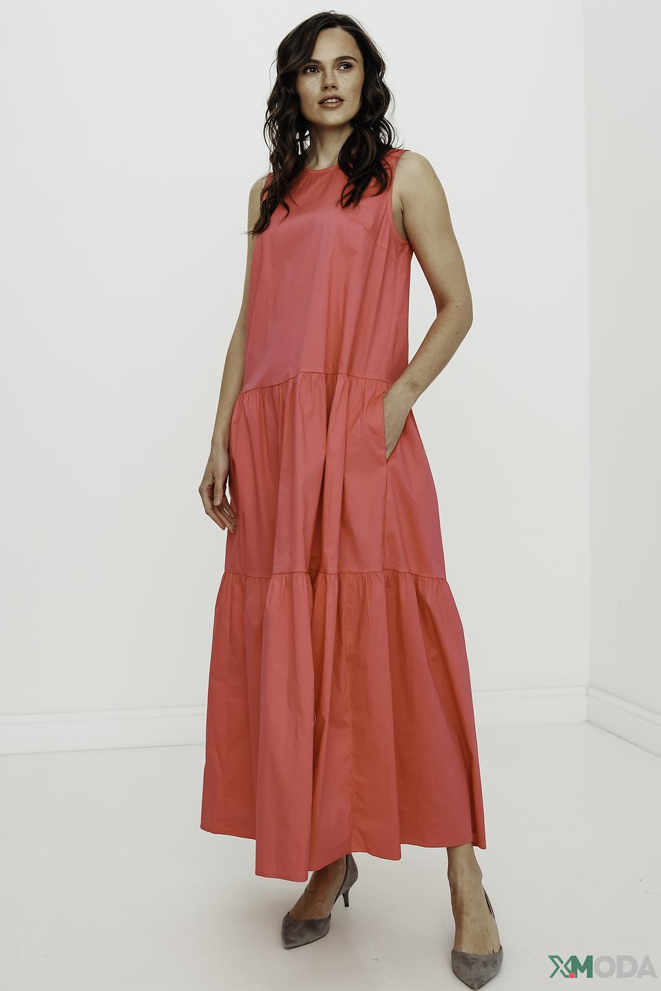 Платье Oui фуксия трапеция