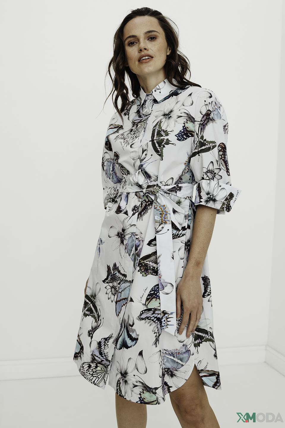 Платье Marc Cain с бабочками