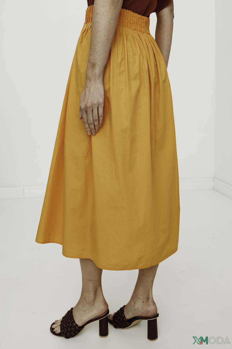 Юбка s.Oliver оранжевая