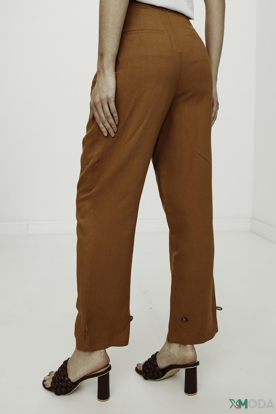 Брюки Patrizia Pepe терракотовые