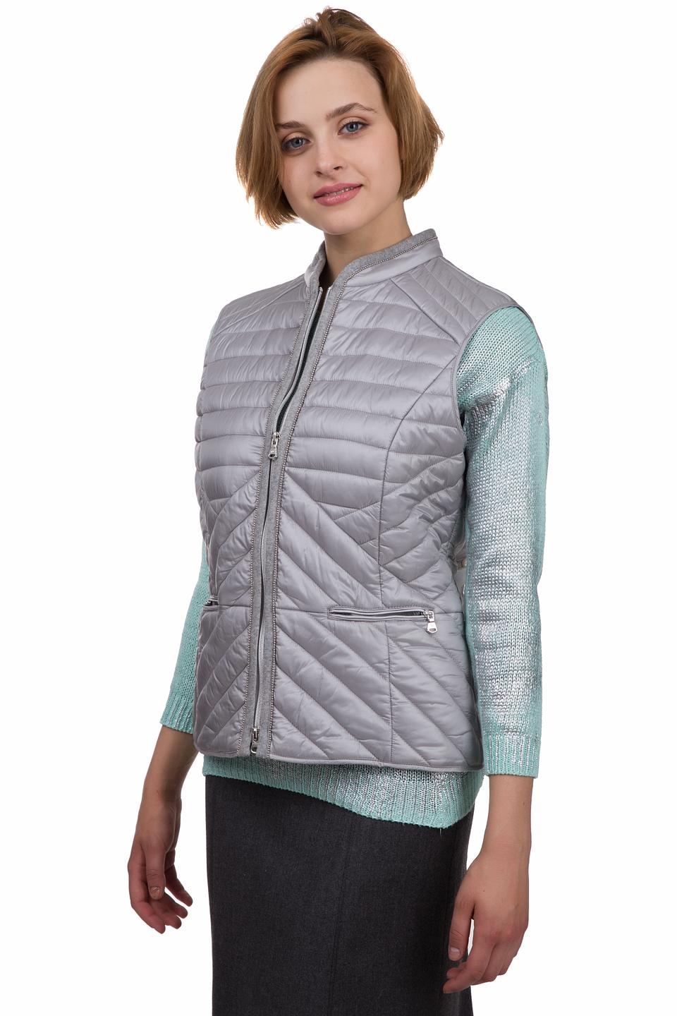 Жилет Gerry Weber стеганый серый