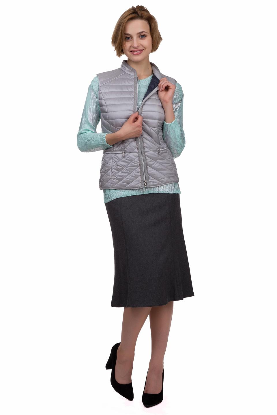 Жилет Gerry Weber стеганый серый