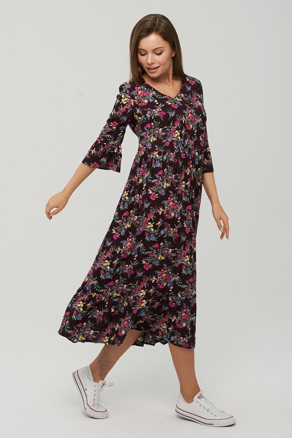 Платье VAY с цветочным принтом