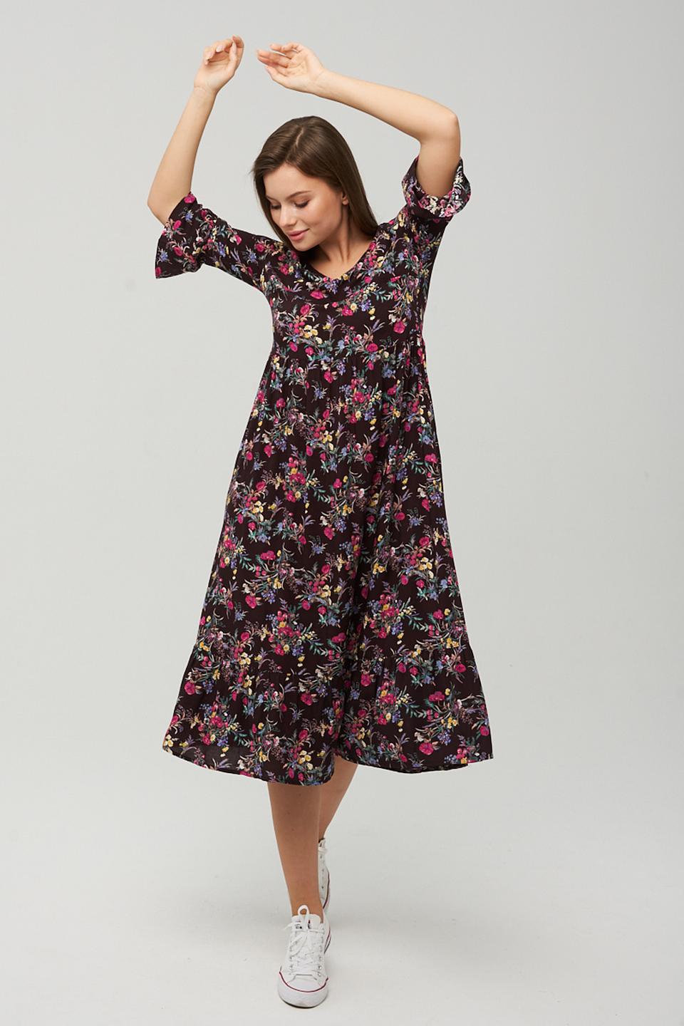 Платье VAY с цветочным принтом