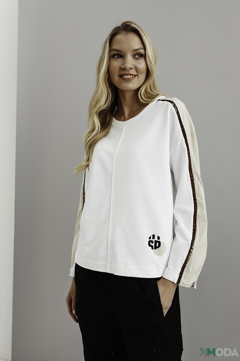 Пуловер Marc Cain с логотипом