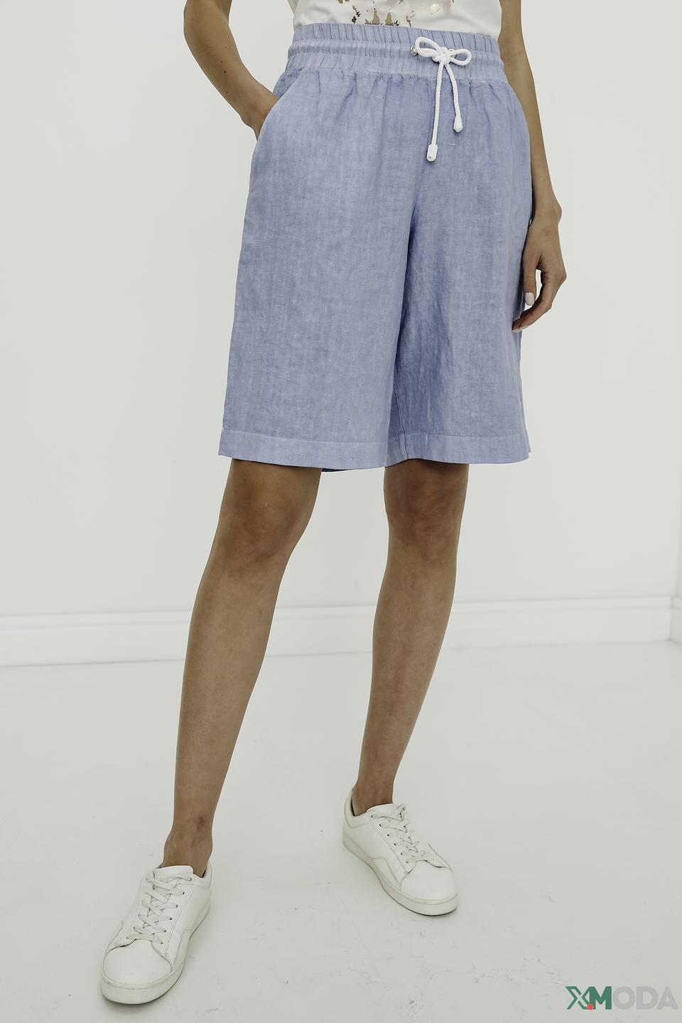 Шорты SE Stenau Linen Blue