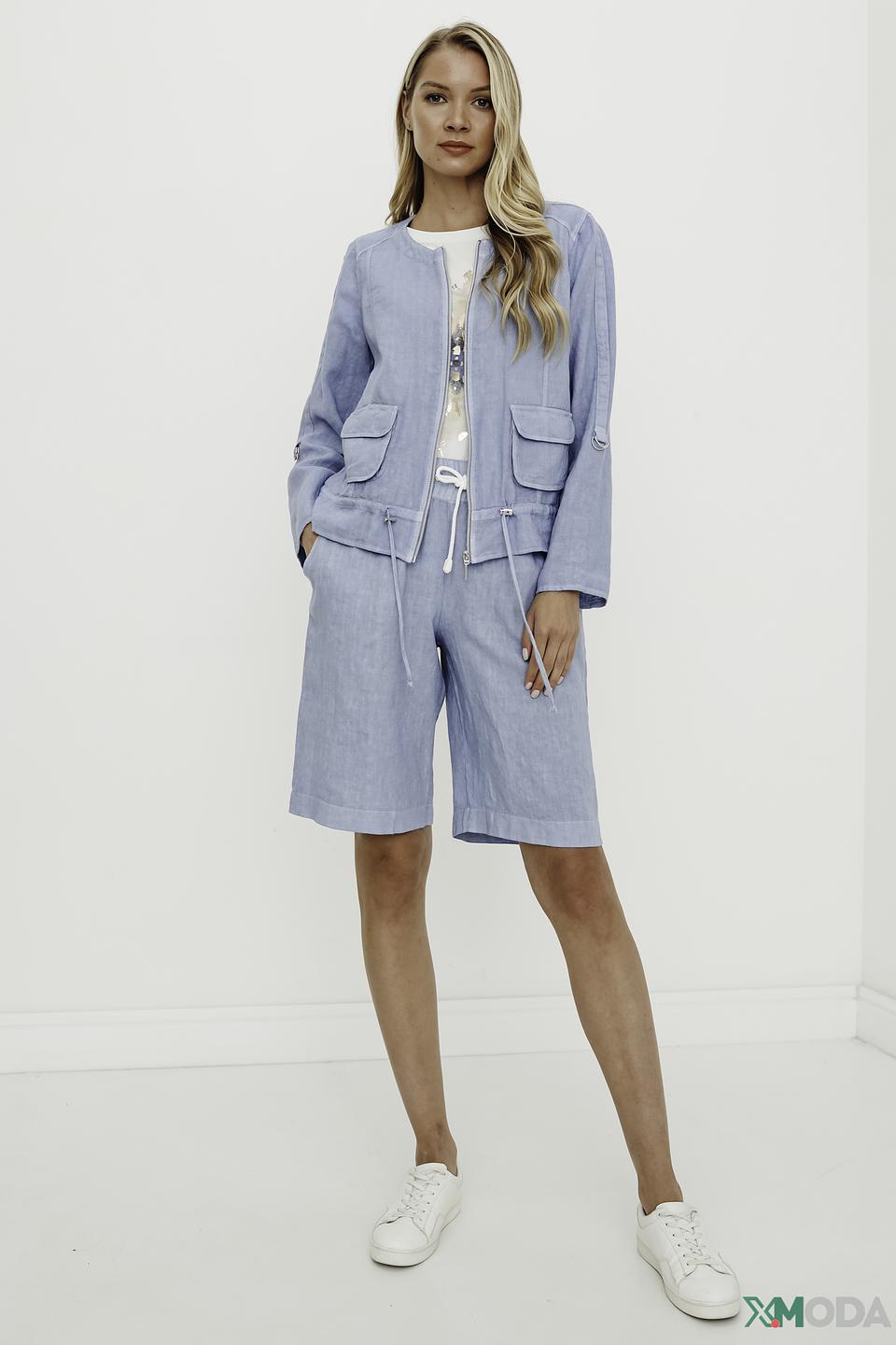 Шорты SE Stenau Linen Blue