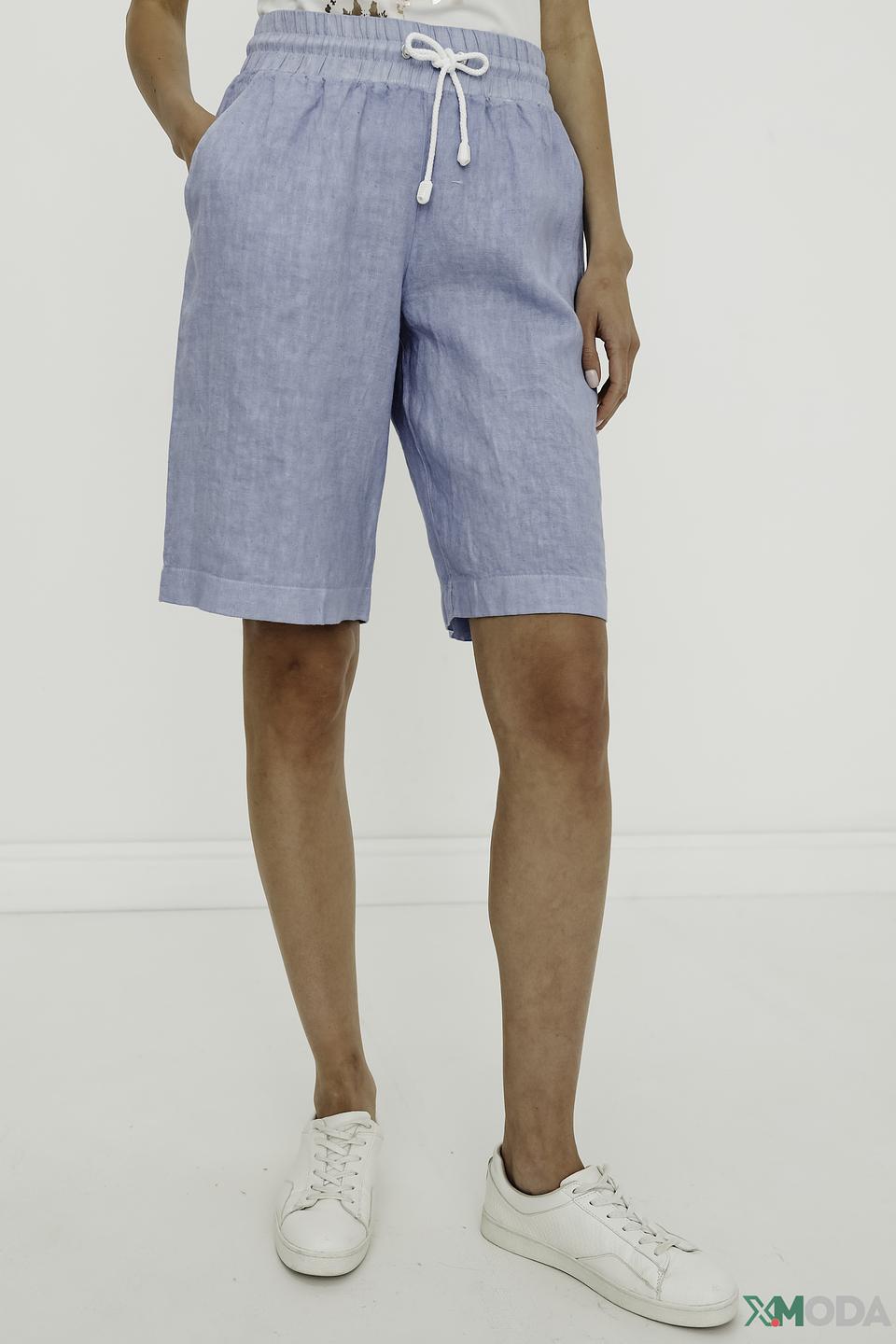 Шорты SE Stenau Linen Blue