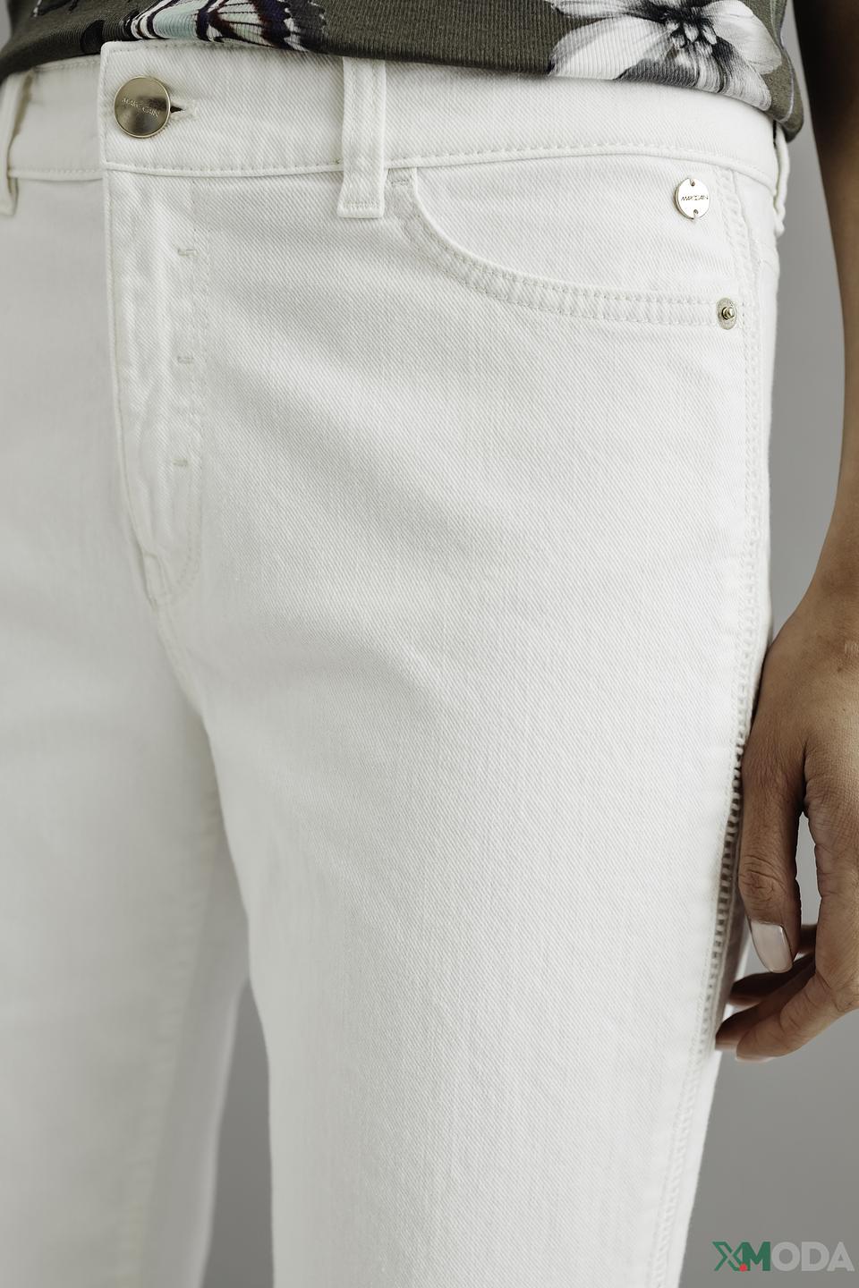 Джинсы Marc Cain белые прямые