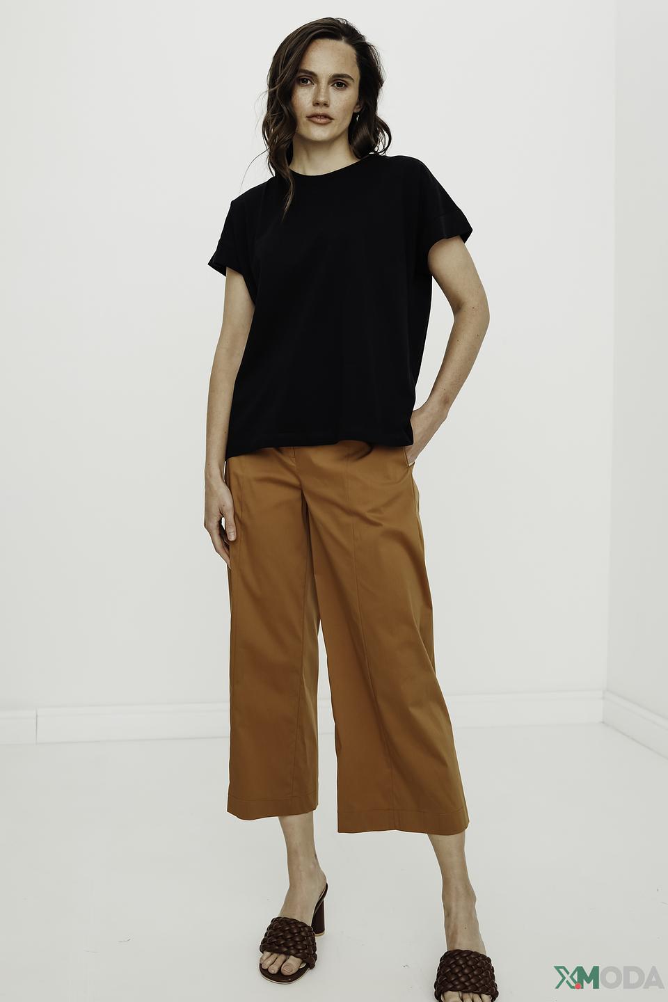 Брюки Patrizia Pepe терракотовые