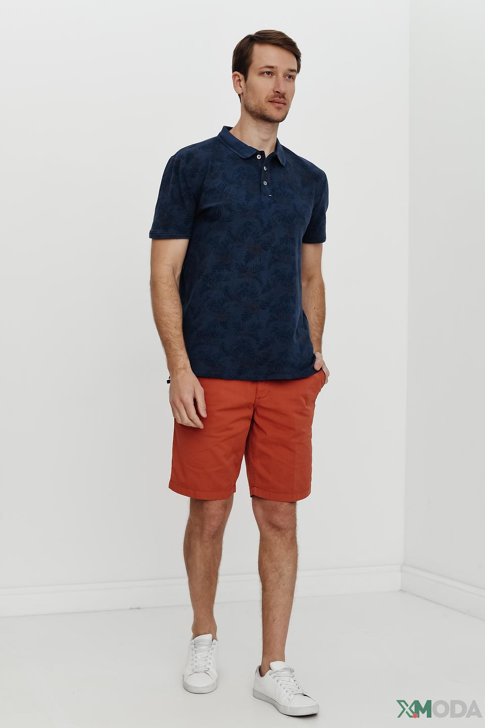 Поло Basefield с принтом