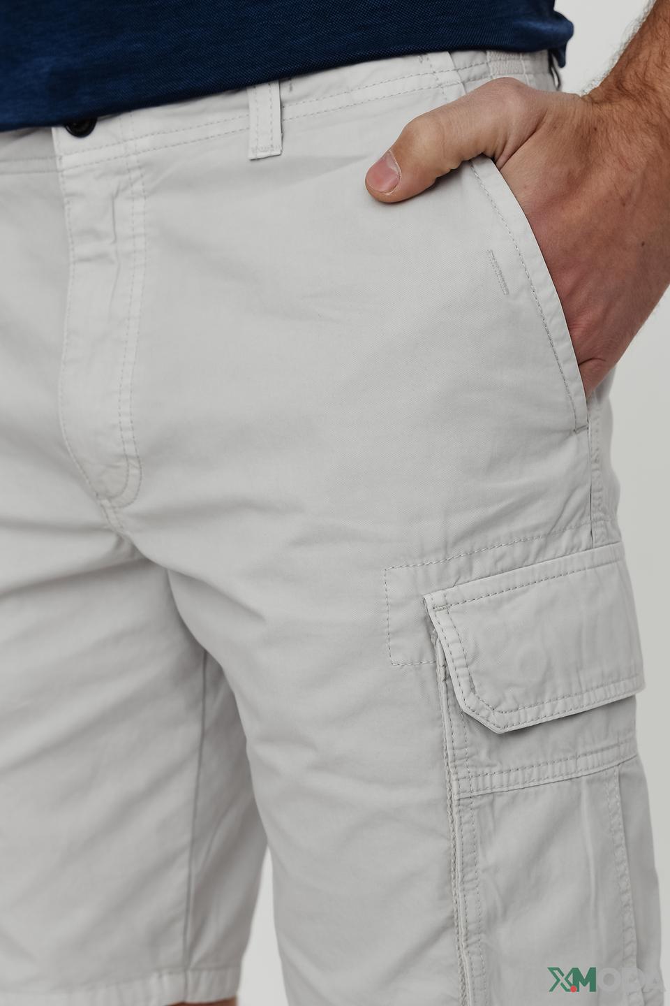 Шорты Bugatti серые карго