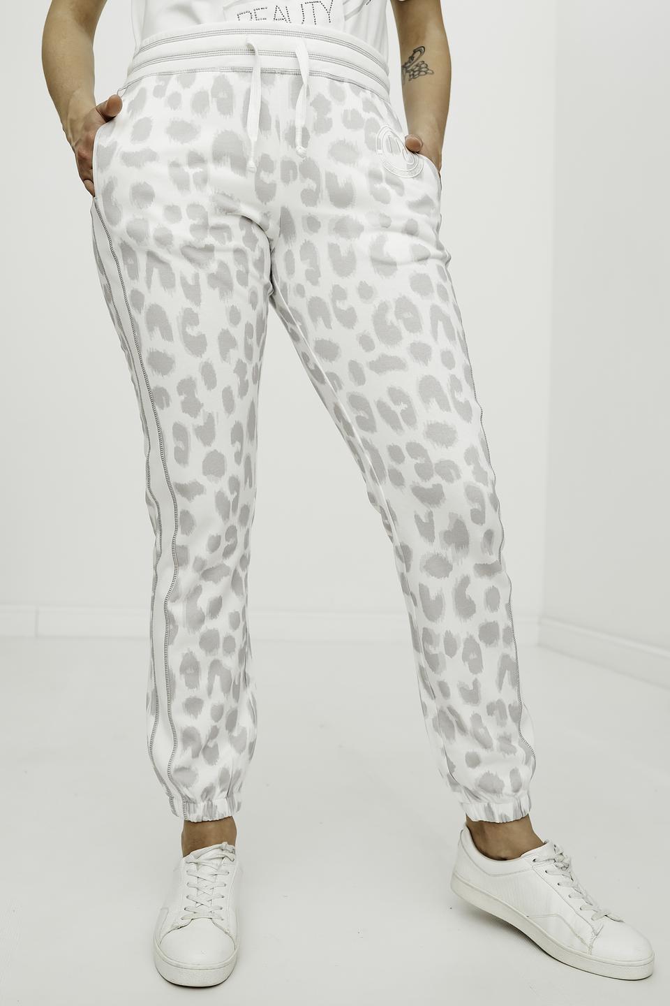 Брюки Monari с леопардовым принтом