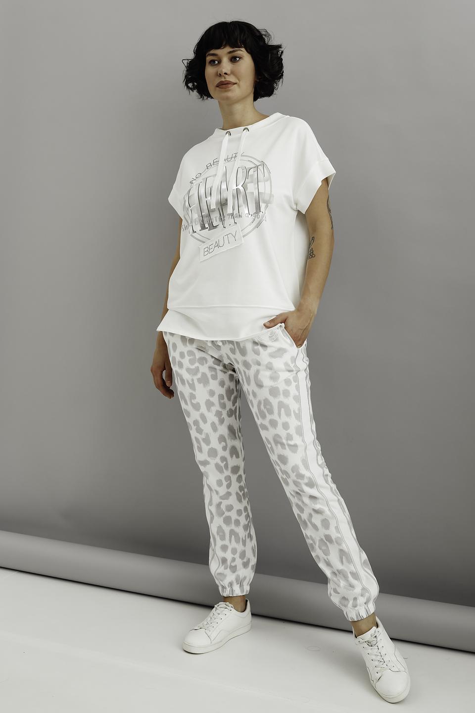 Брюки Monari с леопардовым принтом