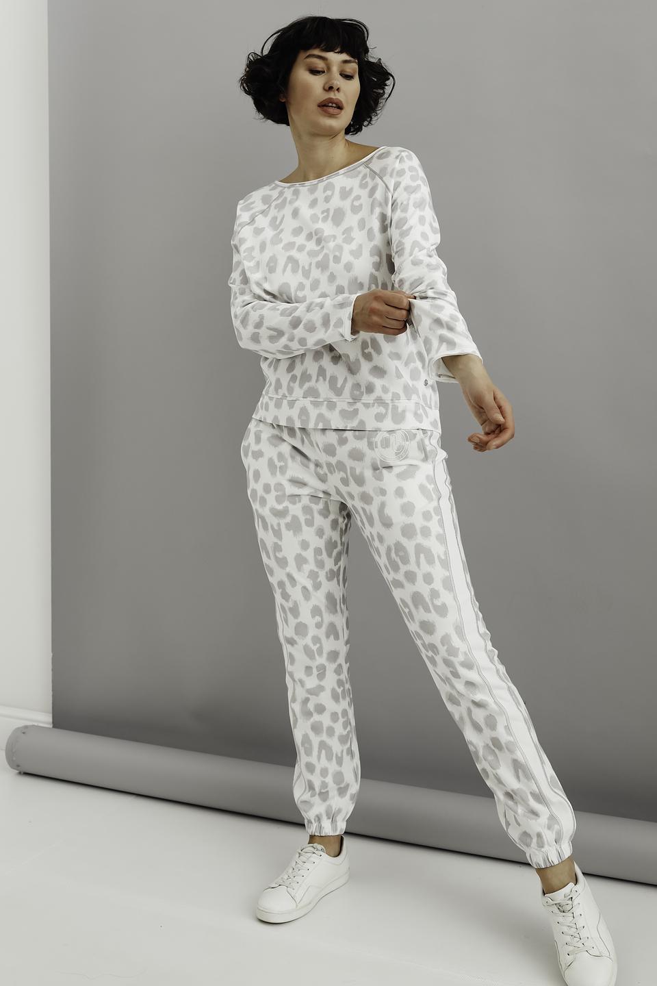 Брюки Monari с леопардовым принтом