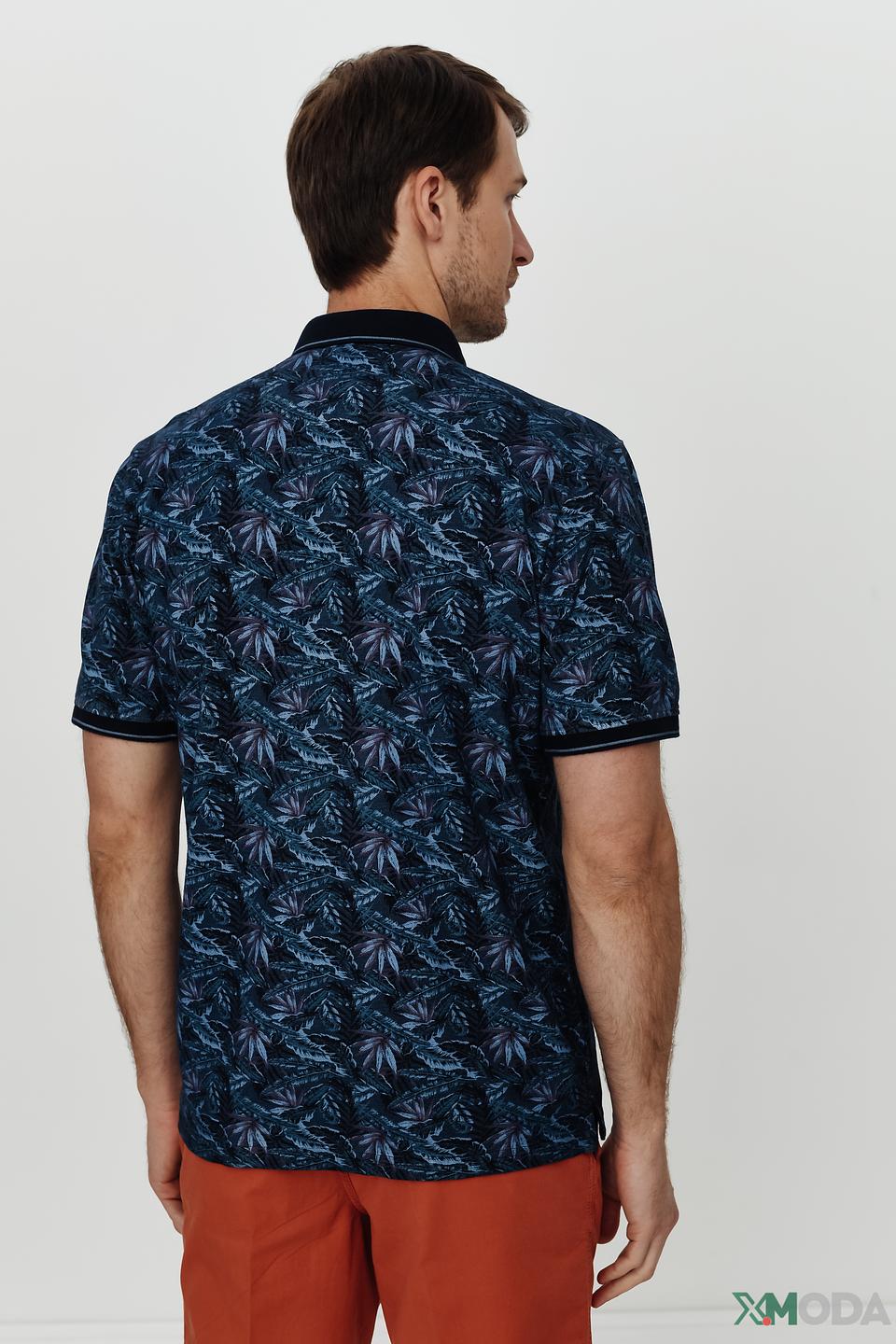 Поло Casa Moda с принтом