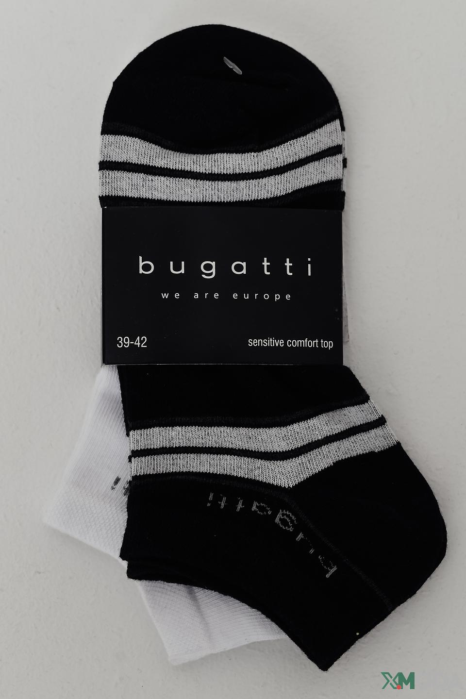 Носки Bugatti ACC чёрно-белые