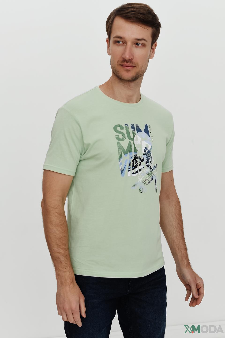 Футболка Marvelis с принтом лайм