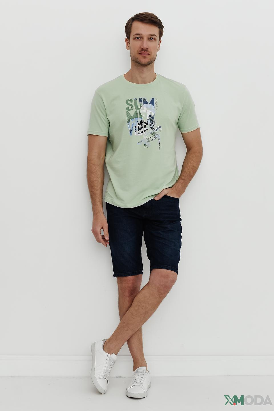 Футболка Marvelis с принтом лайм