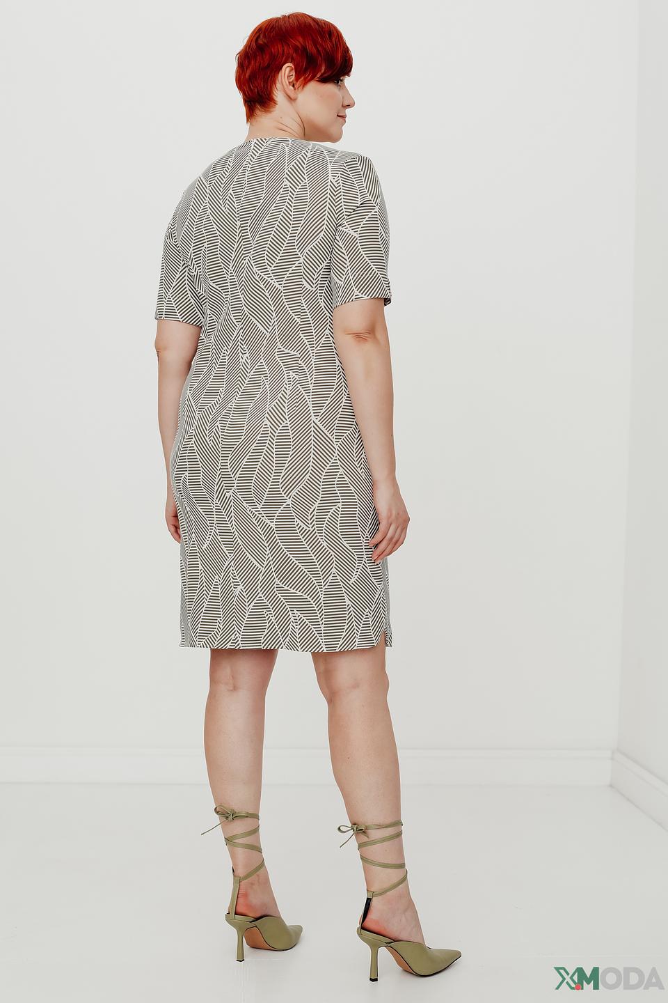 Платье Frank Walder с принтом