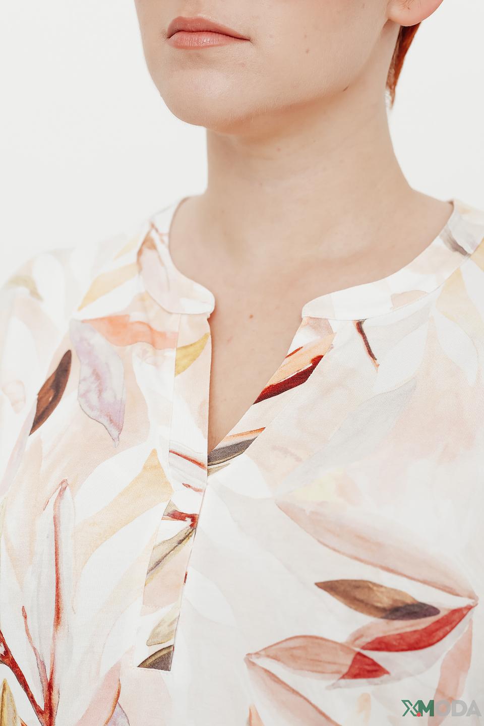 Блуза Frapp с цветочным принтом