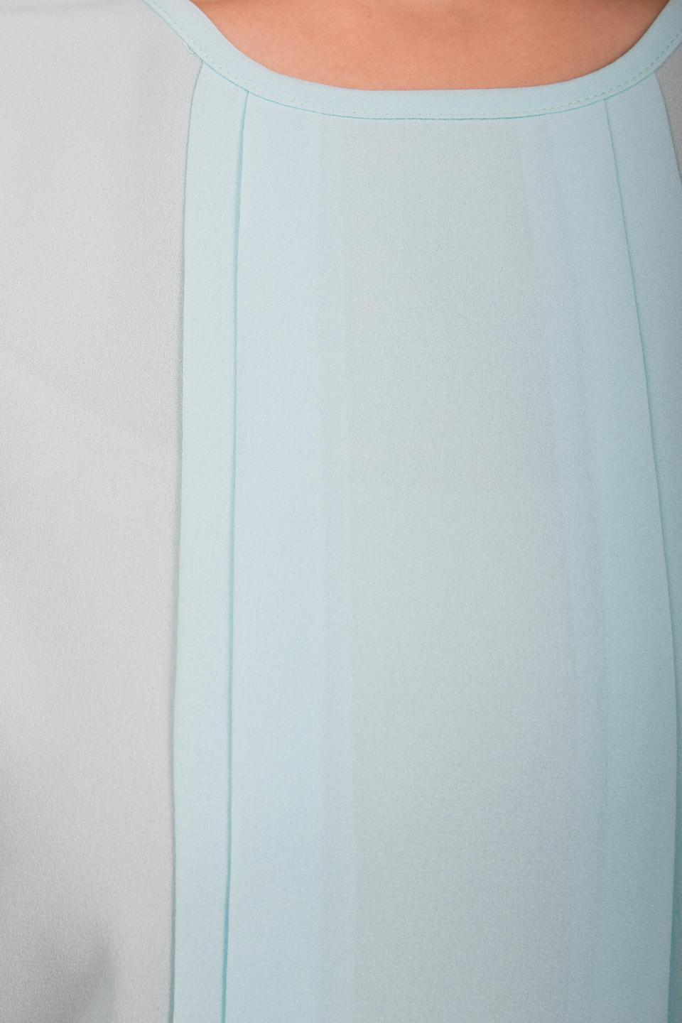 Блуза Sai-Ku мятная с драпировкой