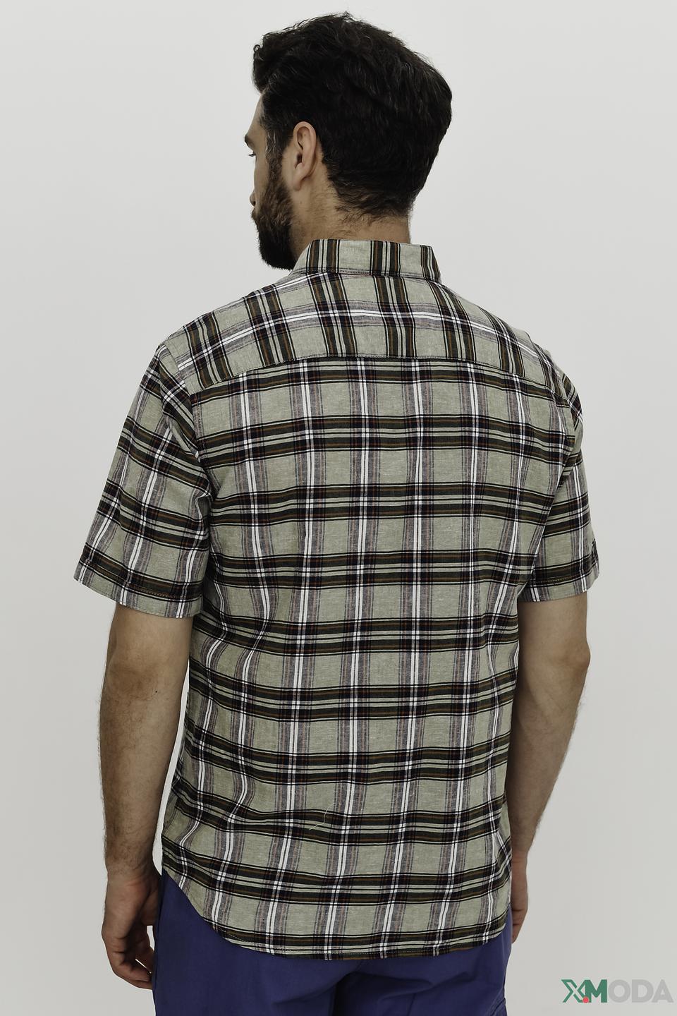 Рубашка кр Tom Tailor в клетку