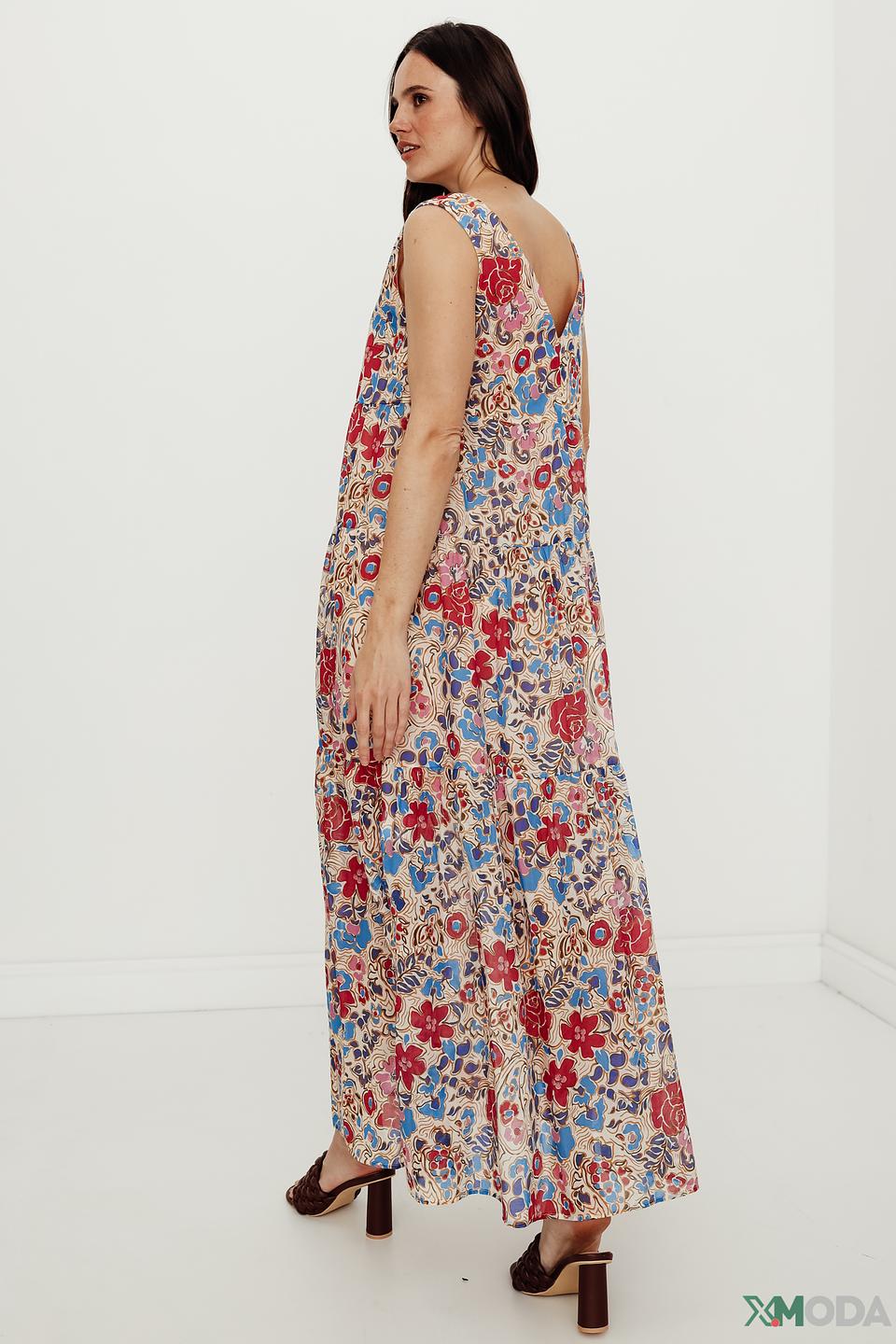 Платье Oui цветочный принт