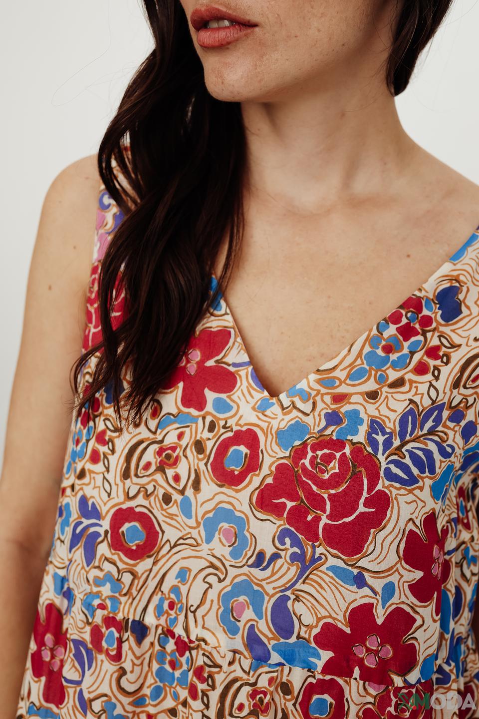 Платье Oui цветочный принт