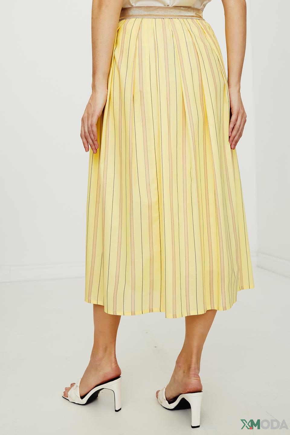 Юбка Gardeur в полоску жёлтая