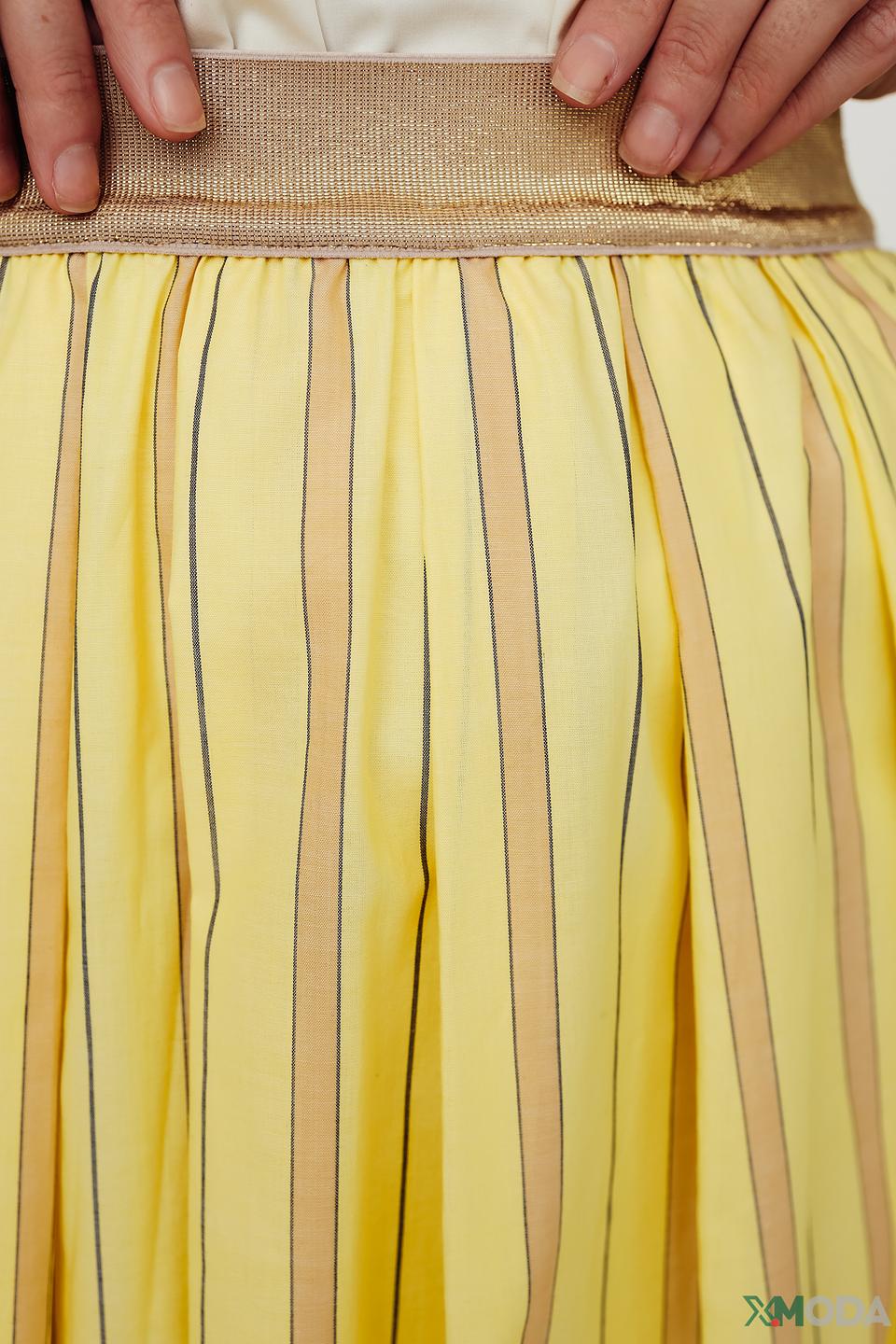 Юбка Gardeur в полоску жёлтая