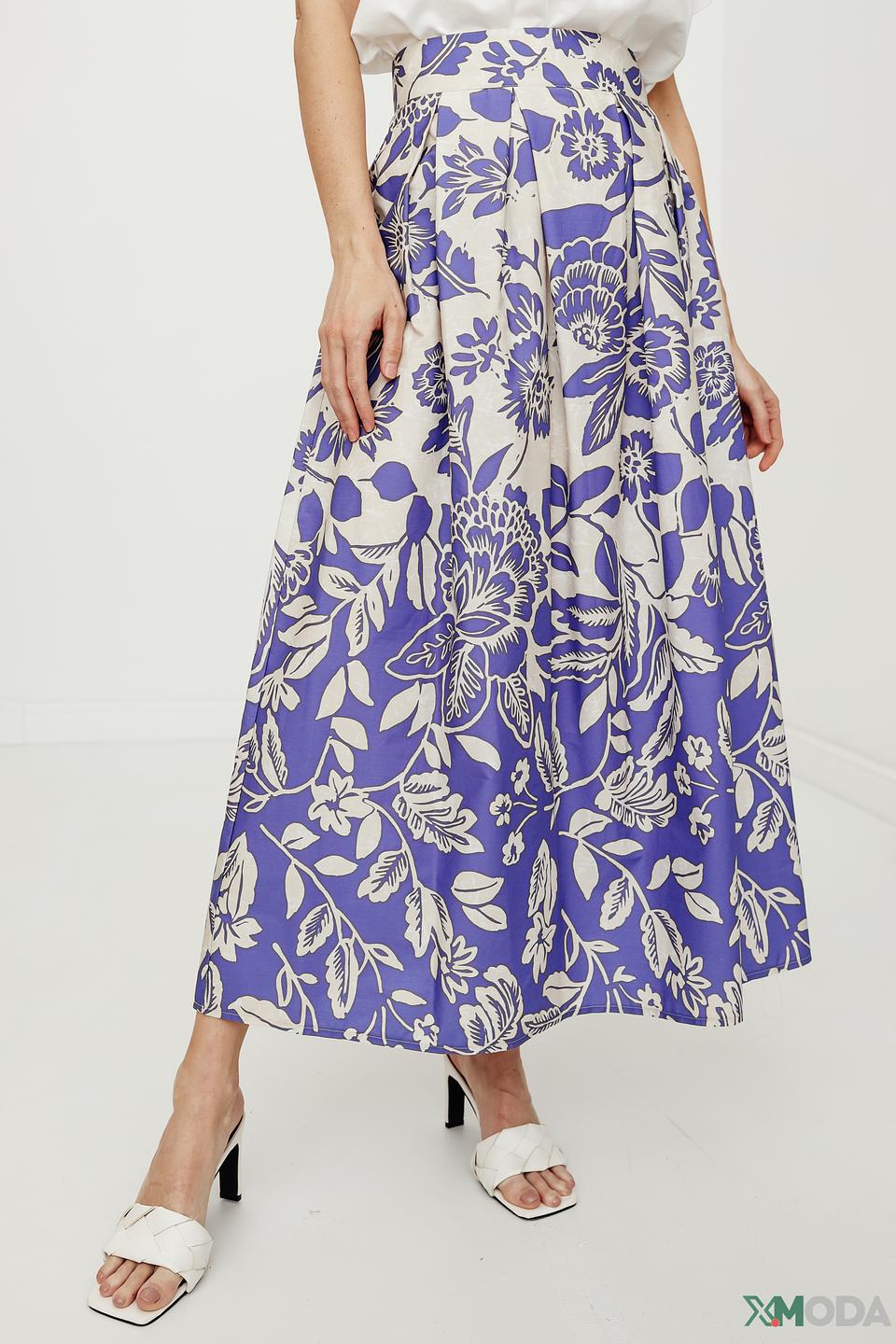 Юбка Kaos с цветочным принтом