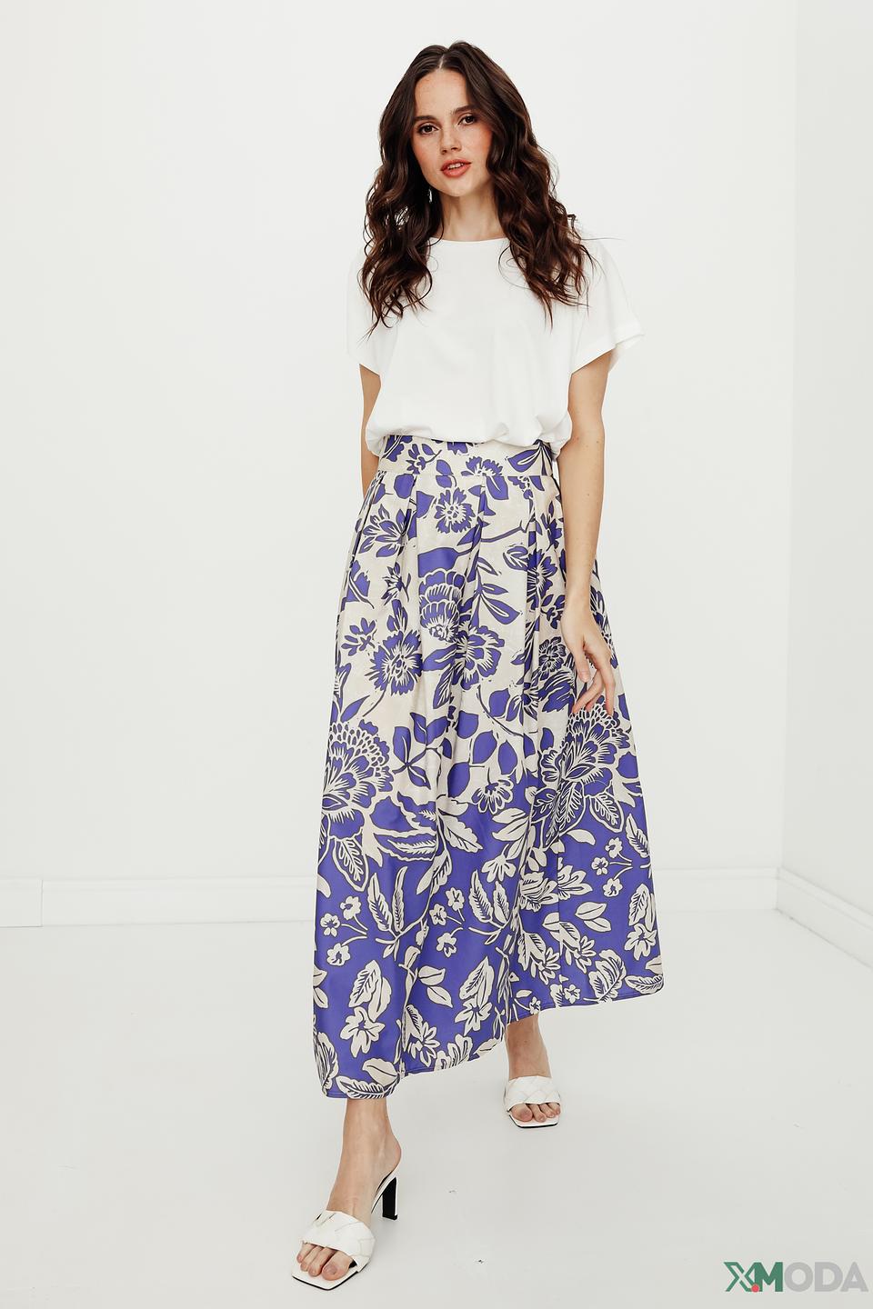 Юбка Kaos с цветочным принтом
