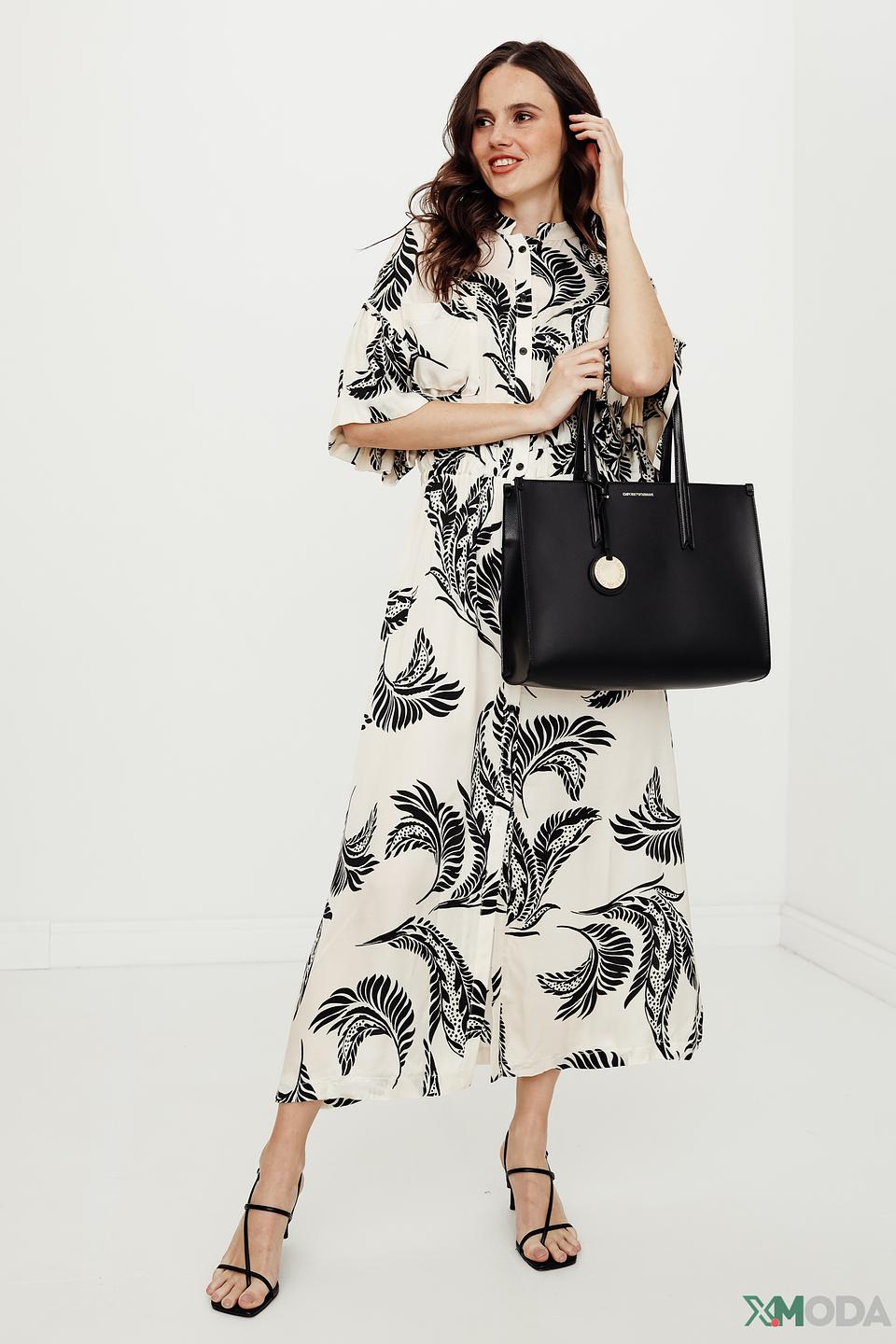 Сумка Emporio Armani женская чёрная